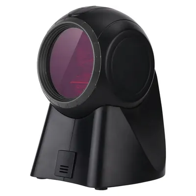 Сканер штрих-кода Deli E14884, 1D, проводной, черный