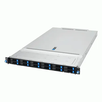 Серверная платформа/ ASUS RS700A-E13-RS12U, 1U, 2 x  SP5 LGA6096 400W, 24x DDR5 6400, 12x 2.5'' NVMe hsb, 2x PCIex16+ 2x OCP3.0 x16, no LAN, 1+1 2000W