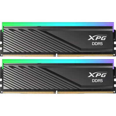Модуль памяти XPG AX5U6000C3616G-DTLABRBK, 32GB DDR5 6000, 2×16GB, CL36, RGB, черный