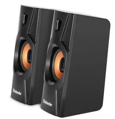 Акустическая система Defender 65408, 2×4W, USB, черный