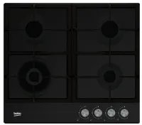 Варочная поверхность Beko HIAW64225SB, газовая, 4 конфорки, 7800Вт