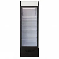 Холодильный шкаф-витрина BIRYUSA B-B310P, 310 л, черный