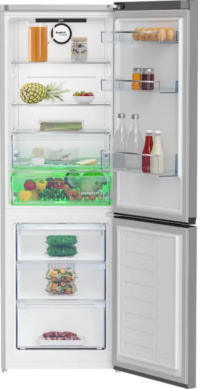 Холодильник Beko B3R0CNK362HS, двухкамерный, 368 л, No-Frost, серебристый