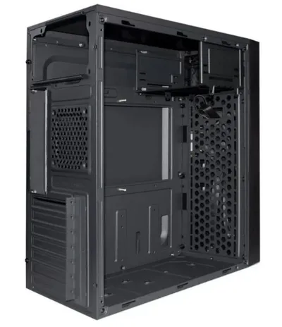 Корпус ExeGate AA-440-AA350, Miditower, ATX, БП 350 Вт, 2x USB
