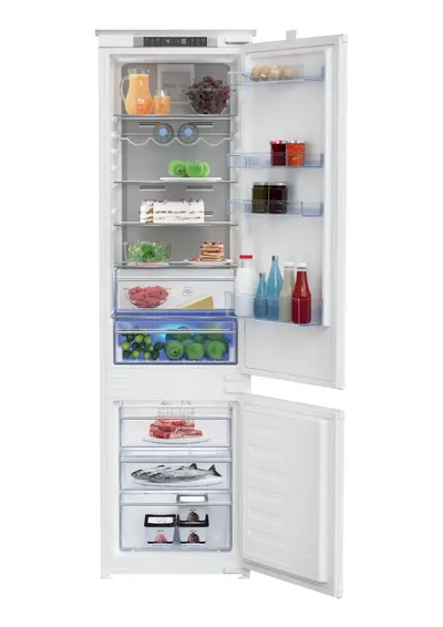 Холодильник Beko Diffusion BCNA306E2S, встраиваемый, 306 л, 2 камеры, A+