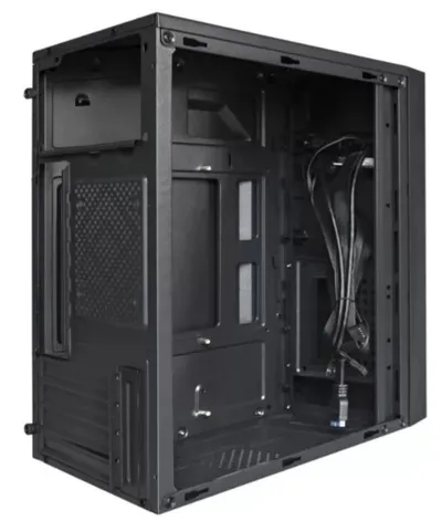 Корпус ExeGate BAA-109U2 EX291271RUS, Minitower, mATX, без БП, черный