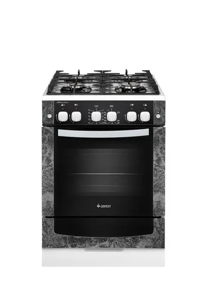 Плита газовая Gefest ПГ 6500-02 0113, 4 конфорки, духовка 52 л, 60×60×85 см