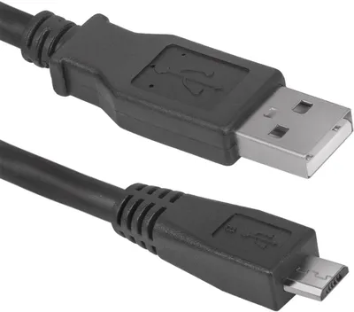 Зарядное устройство Defender UPC-11 Black 83556, USB, microUSB, 10.5W