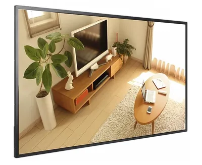 Информационный дисплей DS-D6043UN-B,  43", 4K, 500кд/м2, 2+16 Гб, Andriod 8.1, настенное крепление для портретной и альбомной ориентации в комплекте