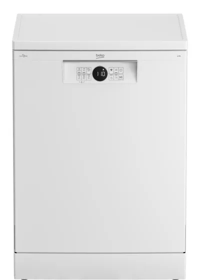 Посудомоечная машина Beko BDFN26422W, отдельностоящая, 14 комплектов, 44 дБ, A