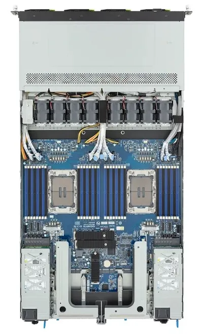 Серверная платформа GIGABYTE R184-S94-AAV1, 1U, 490×250×1100 мм