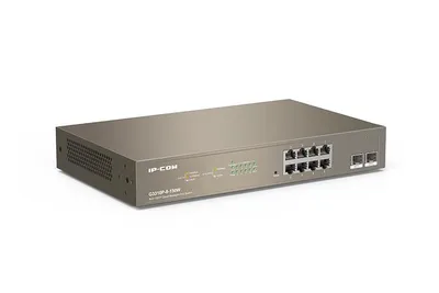 Коммутатор Tenda G3310P-8-150W, 8×1 Гбит/с PoE + 2×SFP, управляемый