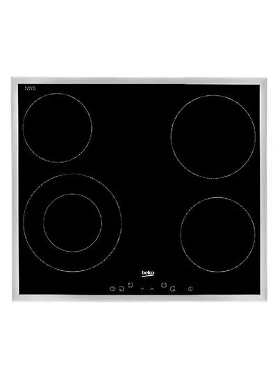 Встраиваемая электрическая варочная поверхность Beko HIC 64402 X, черный