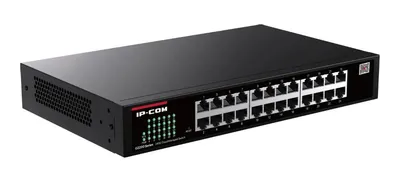 Коммутатор IP-COM G2224D, управляемый, 24×1 Гбит/с, 19" монтаж, металл