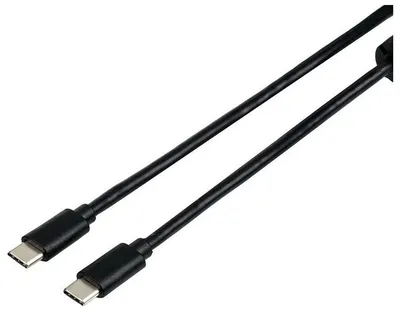 Кабель ATCOM AT2113, USB-C — USB-C, 0.8 м, черный
