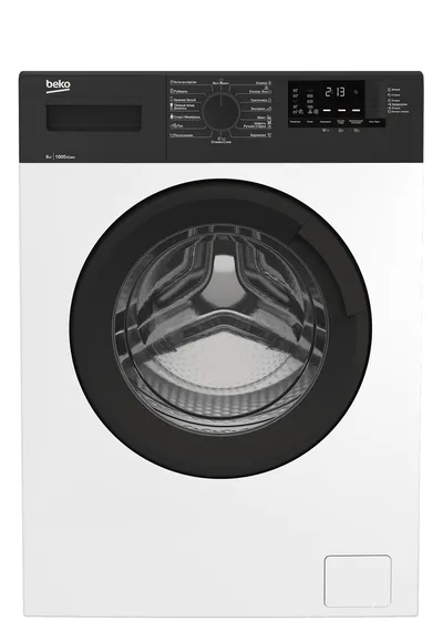 Стиральная машина Beko WRE 65120 ZAW, фронтальная, 6 кг, 1000 об/мин, класс A