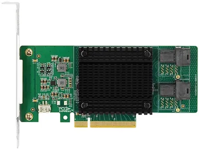 RAID-контроллер LR-LINK LRNV9441-2IR, PCIe 3.0 x8, 2×SFF8643, до 2×NVMe
