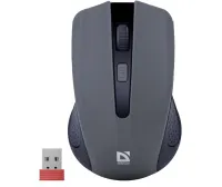 Мышь Defender 52936 Accura MM-935, беспроводная, оптическая, серая