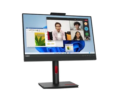 Монитор Lenovo ThinkCentre TIO-24 Gen5 12NAGCR1CS, 23,8" IPS, 1920x1080, 60 Гц, веб-камера