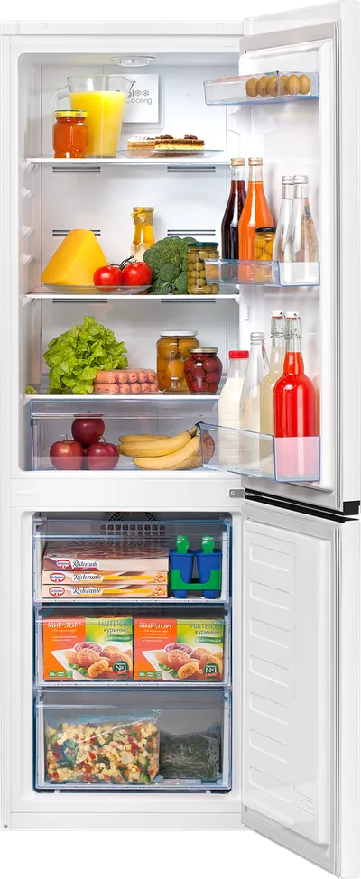 Холодильник Beko B1RCNK272W, 2 камеры, 270 л, No-Frost, A+