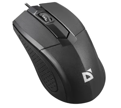 Мышь Defender 52271, проводная, USB, 1200dpi, 3 кнопки