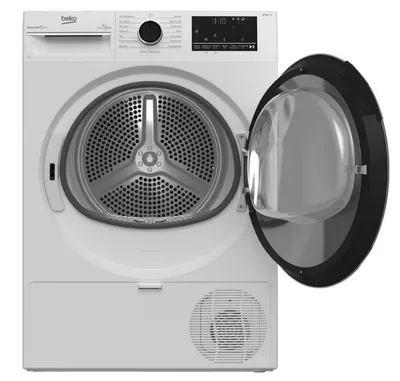 Сушильная машина Beko B3T47238, 7 кг, тепловой насос, 15 программ, белая