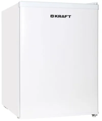 Холодильник Kraft BC(W)-75, однокамерный, 75 л, морозилка сверху, белый