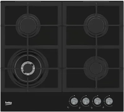 Газовая варочная панель BEKO HILW 64225 S, черный