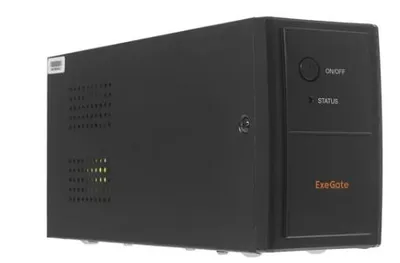 ИБП ExeGate Power Back BNB-850.LED.AVR.2SH, 850 ВА/480 Вт, AVR, 2×Type F