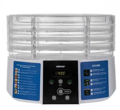 Сушилка Zelmer 72504795P, ZFD1005, 4 уровня