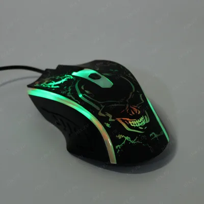 Мышь Defender Overmatch GM-069, проводная, оптическая, 2400 DPI, 4 кнопки, USB