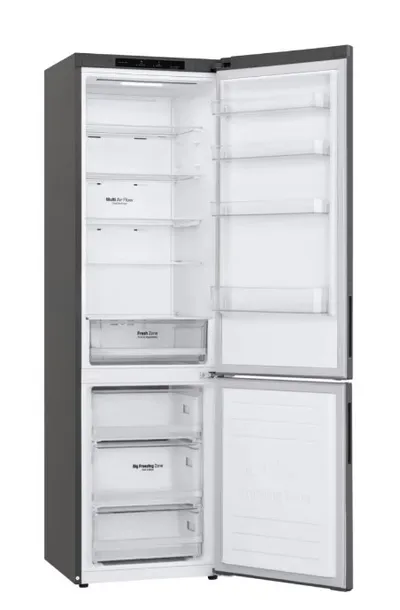 Холодильник LG GA-B509CLCL, двухкамерный, 384 л, 2030×595×682 мм, Total No Frost, графит
