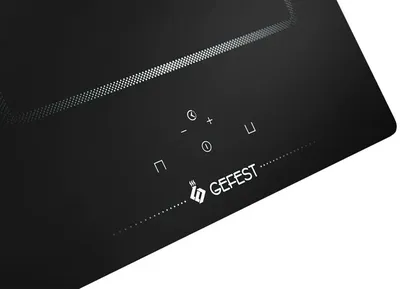 Индукционная варочная поверхность Gefest ПВИ 4001 К1, 2 конфорки, стеклокерамика, 3600 Вт