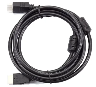 Кабель HDMI Telecom TCG200F-2M, HDMI 19M–HDMI 19M, версия 2.0, 2 м, черный