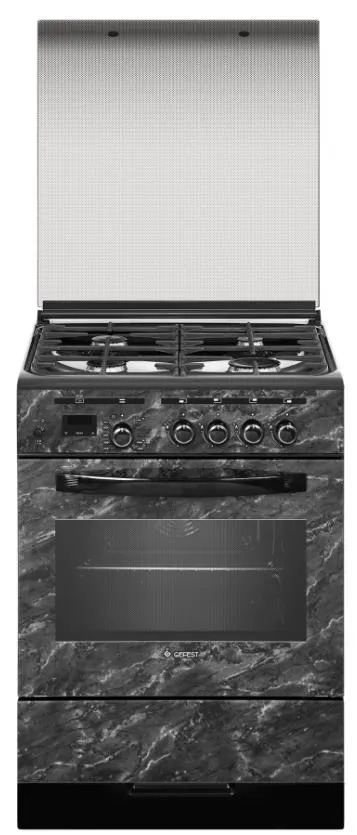 Плита газовая Gefest ПГ 6300-03 0053, 4 конфорки, духовка 52 л, 60×60×85 см
