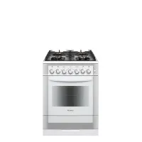 Плита Gefest ПГЭ 6502-02 0042, комбинированная, 4 газ. конфорки, 55 л, белый