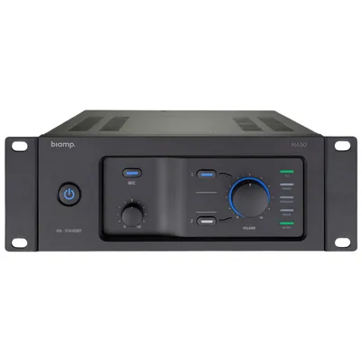 Усилитель Biamp 912.0661.900/911.0661.900, 30Вт, 4Ом/100В, микшер