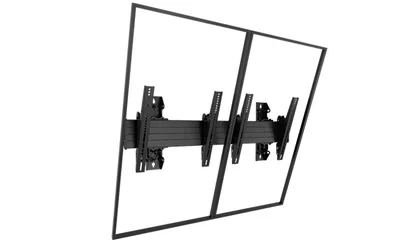 Крепление Chief LWM2x1UP Fusion Menu Board, настенное, 2 дисплея 2×1, до 56,7 кг