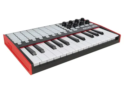 MIDI-клавиатура AKAI APCKEY25MK2, 25 клавиш, 40 пэдов с RGB, 8 энкодеров, USB