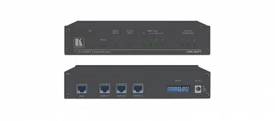 Усилитель-распределитель Kramer Electronics [VM-3DT] 1:3 HDBaseT; поддержка 4К60 4:2:0