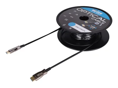 Кабель HDMI Wize AOC-8K-HM-HM-20M, оптический, 20м, 8K, HDMI 2.1