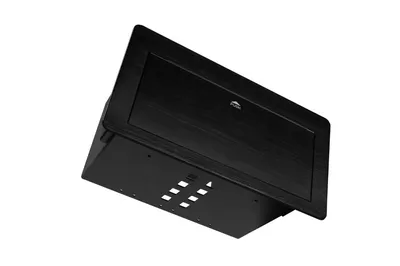Корпус Wize Pro WRTS-11BOX-B для врезного лючка, 9 модулей, чёрный