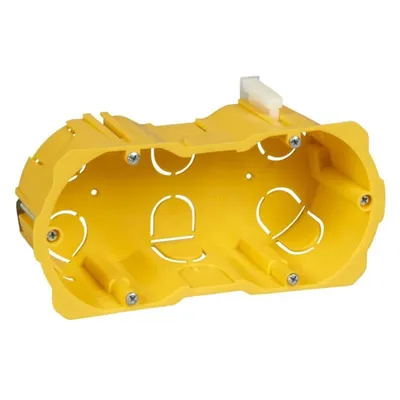 Коробка установочная SE Systeme Electric KM-251, двойная, для ГСК