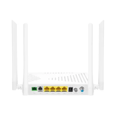 Абонентский терминал SNR SNR-ONU-GPON-4G-1P-DW-RF, GPON, 4×1GbE, POTS, Wi-Fi 2.4/5, RF