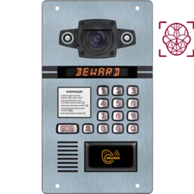 IP-камера Beward DKS15125, 1.3Мп, 2мм, SIP, RFID, антивандальная