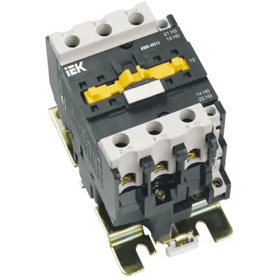 Контактор IEK KKM41-095-400-11 (КМИ-49512), 95 А, 400 В AC3, 1НО+1НЗ