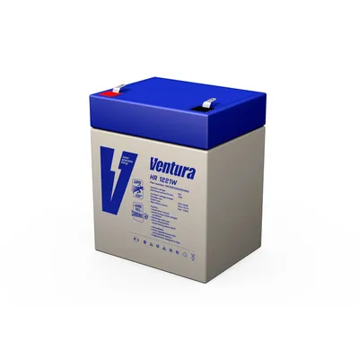 Аккумулятор для ИБП Ventura HR1221W, 12 В, 5 А·ч, AGM, клеммы F2