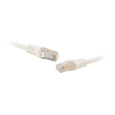 Патч-корд SNR SNR-S/FTP4-6A-010-S-LST-WT, Cat.6A S/FTP 1м slim LSZH