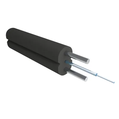 Кабель оптический B-OptiX BO-FTTH-S-1, FTTx, 1 волокно SM G.657.A1, LSZH, чёрный
