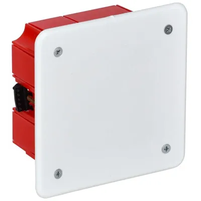 Коробка распаячная IEK UKG11-092-092-045-P, 92×92×45 мм, IP20, для полых стен